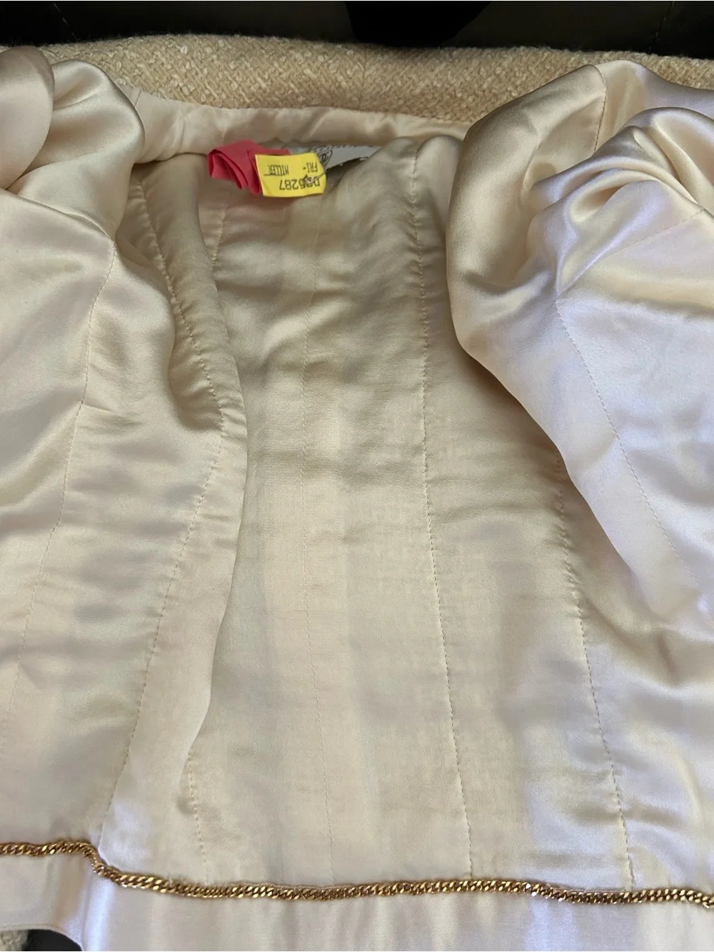 Vintage Chanel FR 38 Runway Cropped Jacket